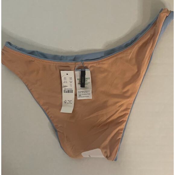 J Crew Light Blue Cheeky Bikini Swim Bottom - Size Small - Picture 3 of 5